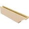 Ekena Millwork 4in. W x 8in. H x 32in. L Burlington Woodgrain TimberThane Rafter Tail, Primed Tan RFTUR04X08X32BURRCPR - alternate 3